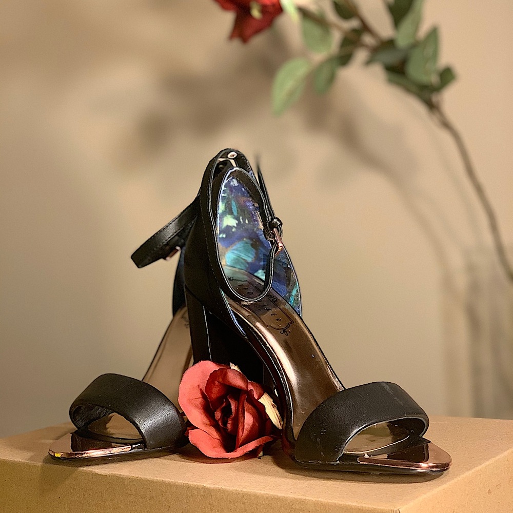 Beautiful Ted Baker Leather Heels